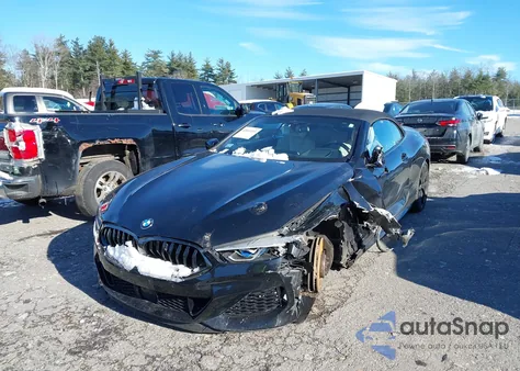 2022 BMW M850I xDrive z USA, uszkodzony, nr VIN WBAFY4C03NCH71578